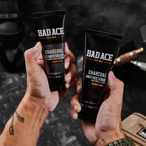 HAUTPFLEGE-SET MIT AKTIVKOHLE